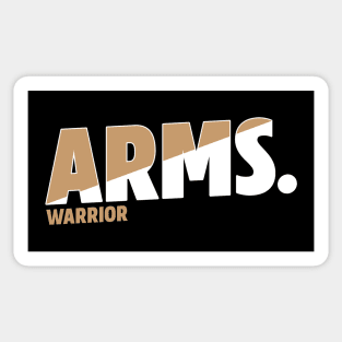 Arms Warrior Sticker